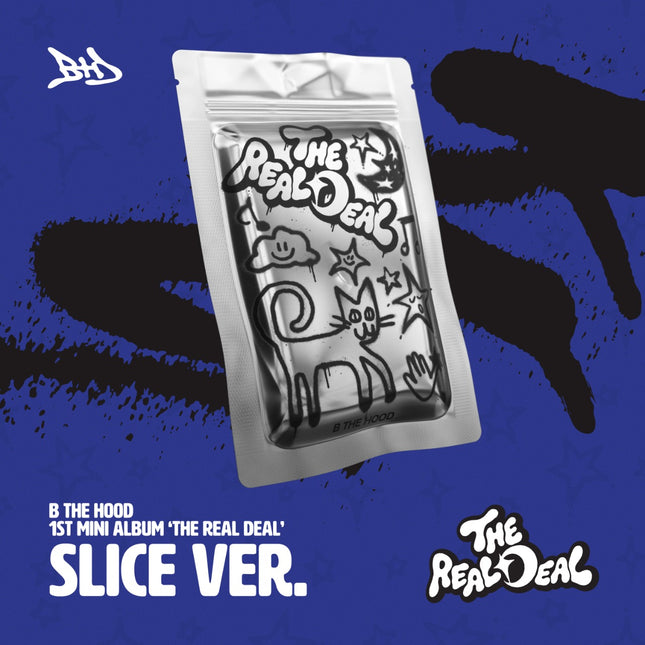 [Pre-order] B THE HOOD 1st Mini Album ‘THE REAL DEAL’ SLICE VER.