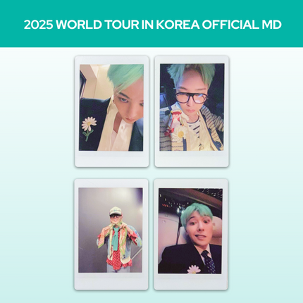 [PHOTOCARD] G-DRAGON - 2025 WORLD TOUR IN KOREA OFFICIAL MD