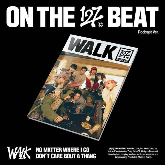 [Pre-order] NCT 127 - WALK / The 6th Album (Podcast Ver.)