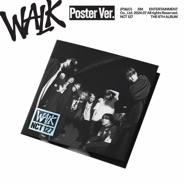 [Pre-order] NCT 127 - WALK / The 6th Album (Poster Ver.)