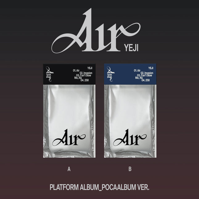 [POB] YEJI (ITZY) - Air / 1st MINI ALBUM (PLATFORM ALBUM_POCAALBUM ver.)