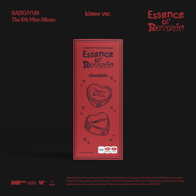 [POB] BAEKHYUN - Essence of Reverie / The 5th Mini Album (kiwee ver.) (Platform Album)