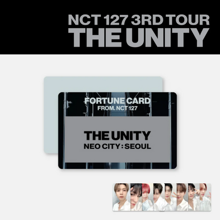 NCT 127 - FORTUNE SCRATCH CARD / NCT 127 3RD TOUR [NEO CITY : SEOUL - THE UNITY] OFFICIAL MD