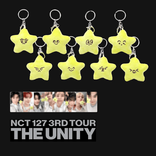 NCT 127 - STARFISH DOLL KEY RING SET / NCT 127 3RD TOUR [NEO CITY : SEOUL - THE UNITY] OFFICIAL MD