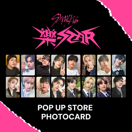 [POP-UP PHOTOCARD] Stray Kids - Mini Album [ROCK STAR]