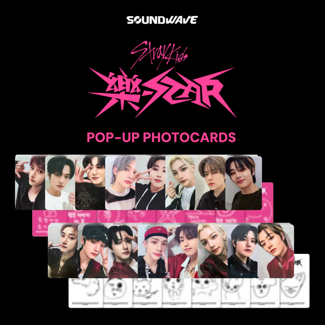 [POP-UP PHOTOCARD] Stray Kids - Mini Album ROCK STAR