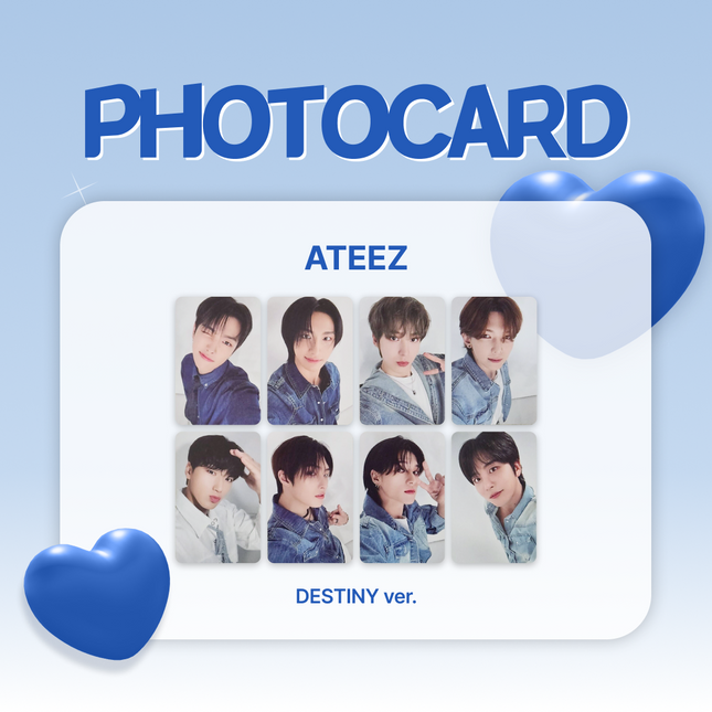 [PHOTOCARD] ATEEZ - Destiny's Memories Exhibition (Destiny ver.) *Member Select