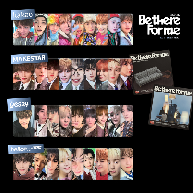 [POB] NCT 127 Winter Special Single [Be There For Me] (127 STEREO Ver.) (2 Versions Random)