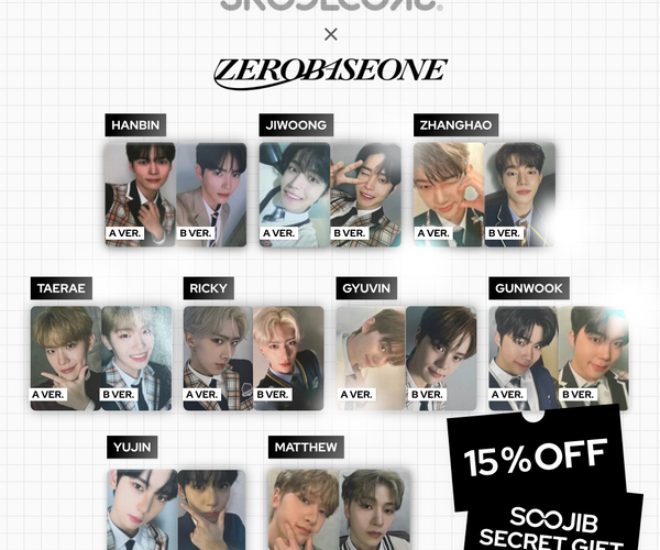 ZB1 X SKOOLOOKS K-pop Album | SOOJIB ZB1 X SKOOLOOKS K-pop Album | SOOJIB