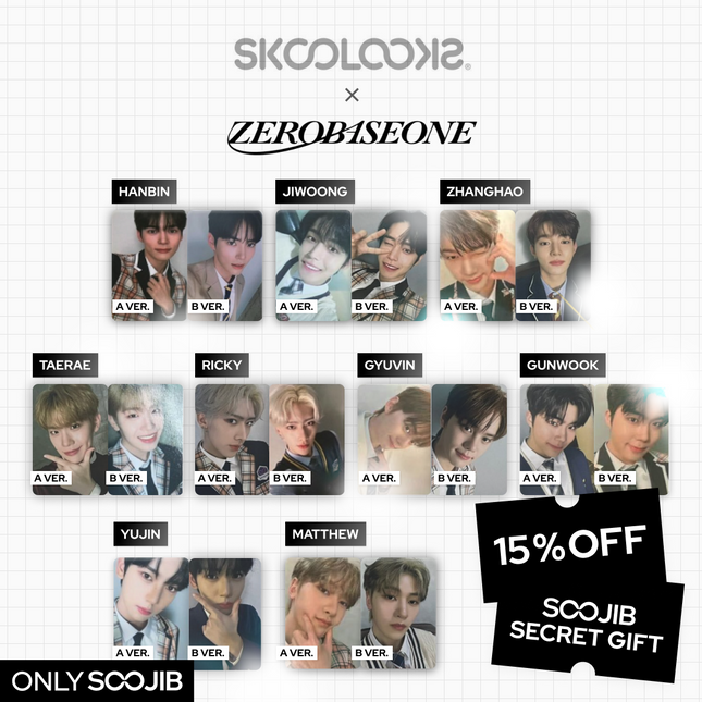 [EXCLUSIVE] ZB1 X SKOOLOOKS PHOTOCARD