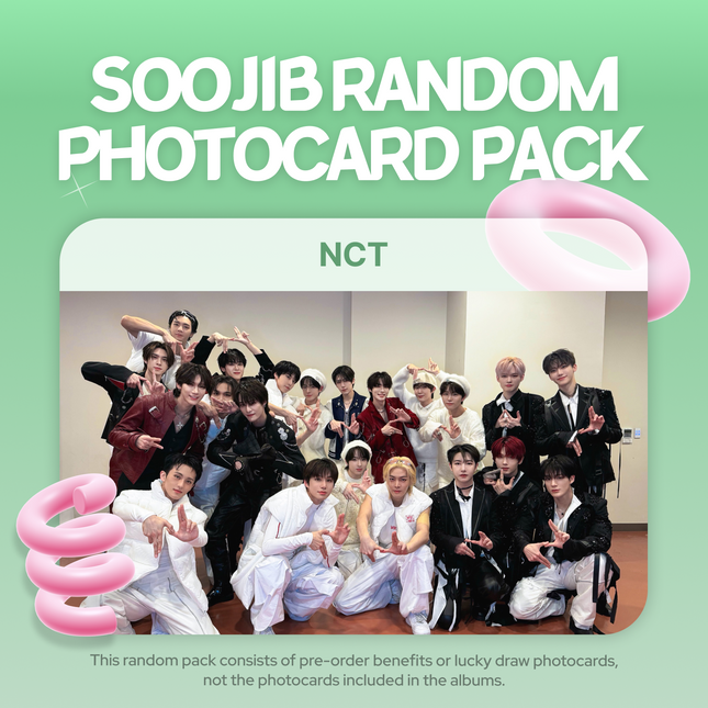 NCT - SOOJIB Random Photocard Pack / 2025 NEW YEAR EVENT