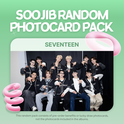 SEVENTEEN - SOOJIB Random Photocard Pack / 2025 NEW YEAR EVENT