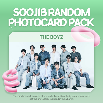 THE BOYZ - SOOJIB Random Photocard Pack / 2025 NEW YEAR EVENT