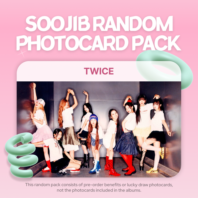 TWICE - SOOJIB Random Photocard Pack / 2025 NEW YEAR EVENT