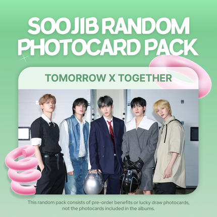 TOMORROW x TOGETHER - SOOJIB Random Photocard Pack / 2025 NEW YEAR EVENT