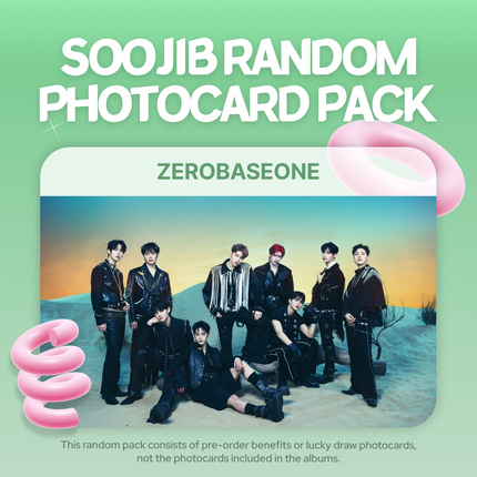 ZEROBASEONE - SOOJIB Random Photocard Pack / 2025 NEW YEAR EVENT