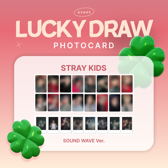 [PHOTOCARD] Stray Kids - ATE Lucky Draw (Sound Wave ver.) *Member Select