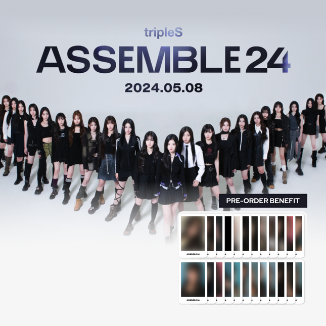 [POB] tripleS 1st Full Album [ASSEMBLE24] (3 Versions Random)