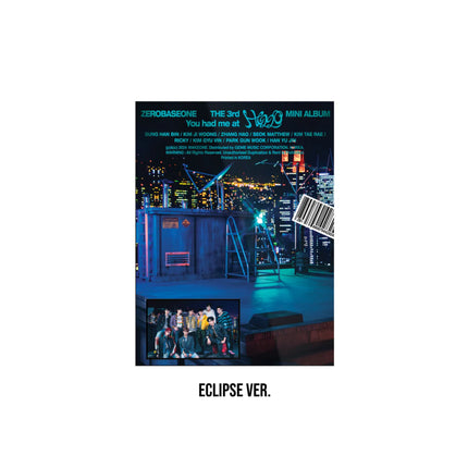 ZEROBASEONE - You had me at HELLO / The 3rd Mini Album (Standard ver.) *Cover Select