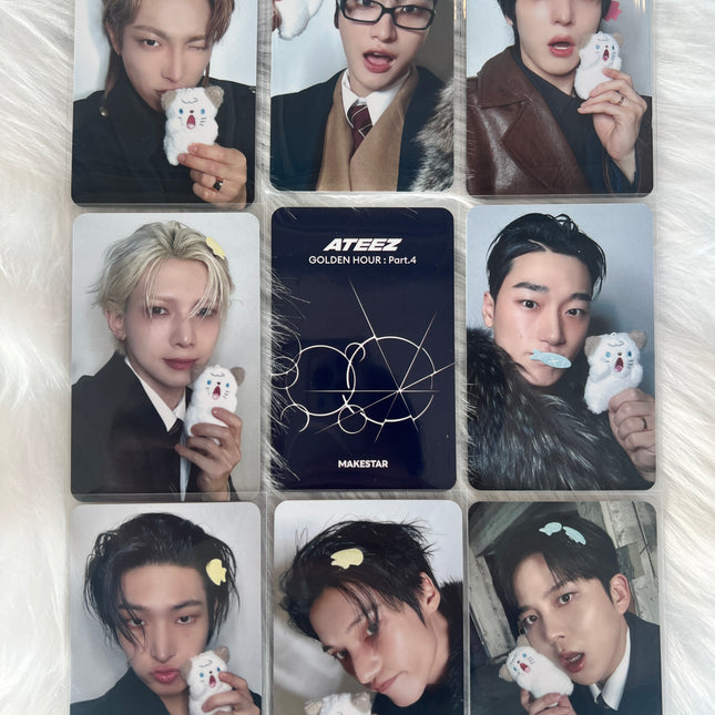 [PHOTOCARD] ATEEZ - GOLDEN HOUR : Part.4 (MAKESTAR / NYANG ver.)