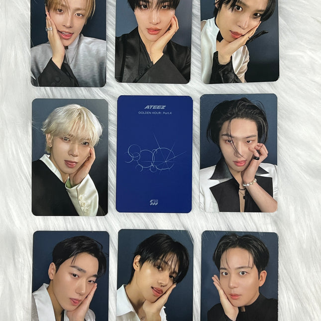 [PHOTOCARD] ATEEZ - GOLDEN HOUR : Part.4 (SOUNDWAVE / Cheek ver.)