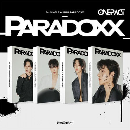 [Pre-order] ONE PACT - PARADOXX / 1ST SINGLE (hello Photocard Album ver.)