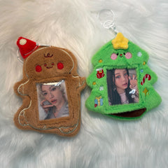 Christmas Plush Photocard Holder Collection (Tree & Cookie Ver.) - K-pop photocard collectible