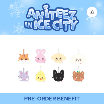 [POB] ATEEZ - MINI POUCH / 'ANITEEZ in ICE CITY' OFFICIAL MERCH