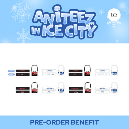 [POB] ATEEZ - HOCKEY CLUB MASCOT SET / 'ANITEEZ in ICE CITY' OFFICIAL MERCH