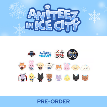 [Pre-order] ATEEZ - DECO STICKER SET / 'ANITEEZ in ICE CITY' OFFICIAL MERCH