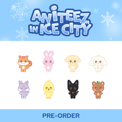 [Pre-order] ATEEZ - PLUSH DOLL / 'ANITEEZ in ICE CITY' OFFICIAL MERCH