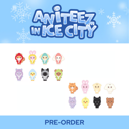 [Pre-order] ATEEZ - PLUSH DOLL COVER (A ver. / B ver.) / 'ANITEEZ in ICE CITY' OFFICIAL MERCH