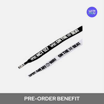 [POB] NCT 127 - SHOELACE (WHITE VER./BLACK VER.) / [NCT 127 WALK : ON THE BEAT] OFFICIAL MD