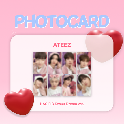 [PHOTOCARD] ATEEZ - NACIFIC Photo card (Sweet Dream ver.) *Member Select