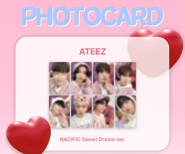ATEEZ - NACIFIC Photo card (Sweet Dream ver.) *Member Select K-pop