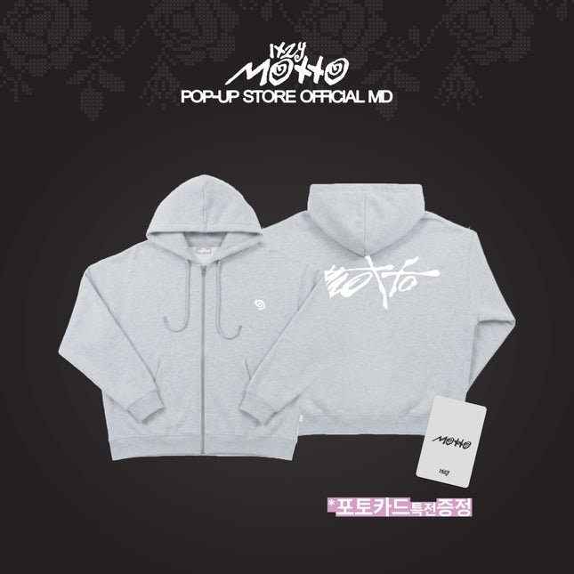 [Pre-order] ITZY [Motto] POP-UP OFFICIAL MD - 12 ZIP-UP HOODIE