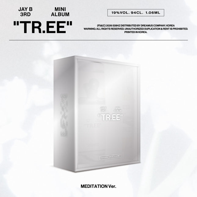 [Pre-order] JAY B 3rd MINI ALBUM [TR.EE] (MEDITATION Ver.)