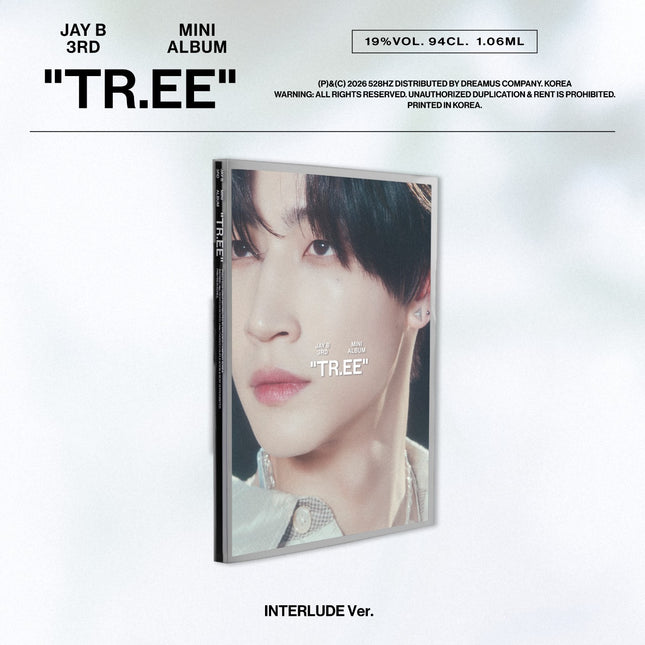 [Pre-order] JAY B 3rd MINI ALBUM [TR.EE] (INTERLUDE Ver.)
