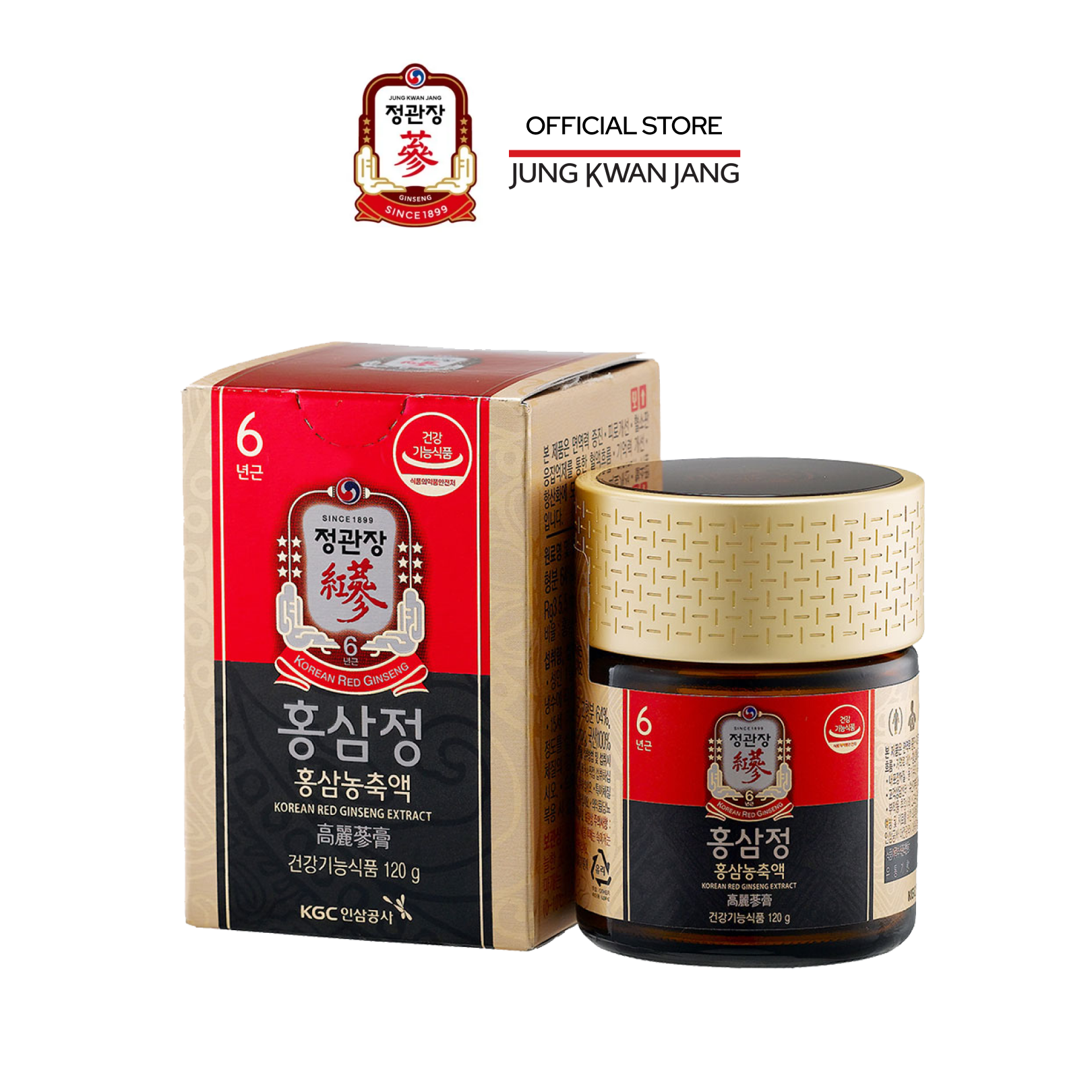 JUNG KWAN JANG - KOREAN RED GINSENG EXTRACT (120g) – SOOJIB JUNG KWAN JANG - KOREAN RED GINSENG EXTRACT (120g) – SOOJIB