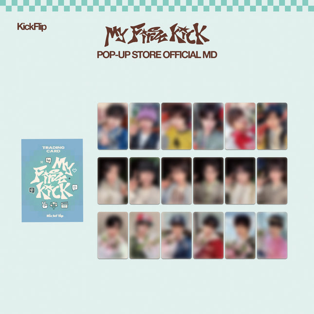 [Pre-order] KICKFLIP [My First Kick] POP-UP OFFICIAL MD - 04 TRADING CARD