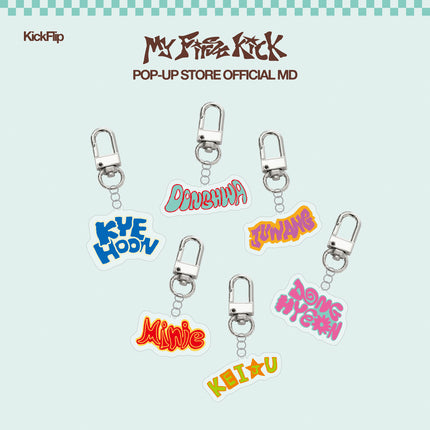 [Pre-order] KICKFLIP [My First Kick] POP-UP OFFICIAL MD - 06 ACRYLIC KEYRING
