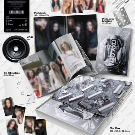 [Pre-order] Keyveatz - OXY_GEN / 1st EP album