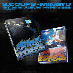 S.COUPS X MINGYU HYPE VIBES 1st Mini Album PHOTOBOOK ver. - K-pop album cover
