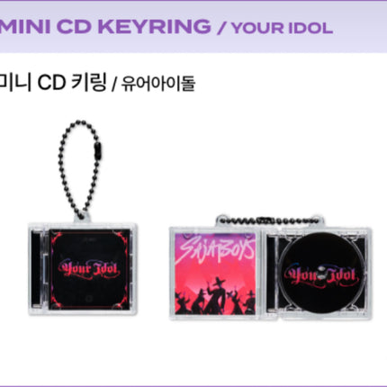 [Advent Calendar] KPOP DEMON HUNTERS - MINI CD KEYRING / [SEOUL EDITION] OFFICIAL POP-UP MERCHANDISE