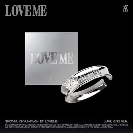 [Pre-order] MONSTA X - SHOWNU X HYUNGWON / EP [LOVE ME] (LOVE RING VER.) (Limited Edition)