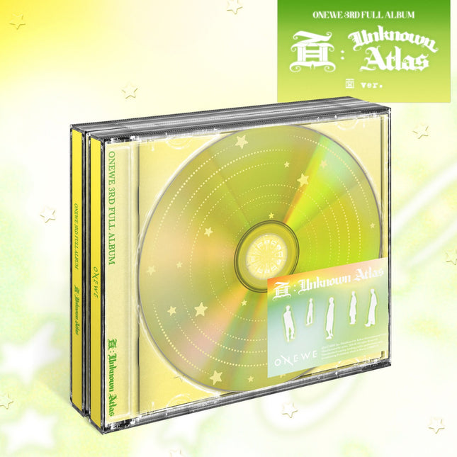 [Pre-order] ONEWE 3rd Full Album  [面 : Unknown Atlas] (面 ver.)