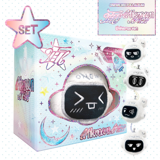 [Pre-order] ONEWE 3rd Full Album  [面 : Unknown Atlas] (Universe ver.)