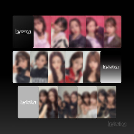 [Pre-order]  LE SSERAFIM [VR-CONCERT: INVITATION] OFFICIAL MD - Lenticular Photocard Pack
