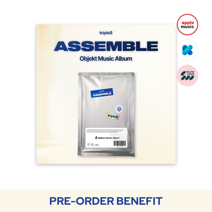 [Pre-order] tripleS - ASSEMBLE / Mini Album (Objekt Music Album)