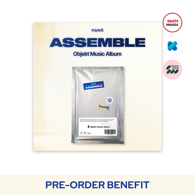 [Pre-order] tripleS - ASSEMBLE / Mini Album (Objekt Music Album)